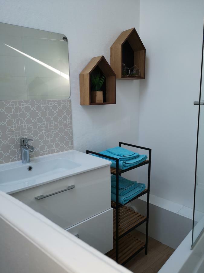 Ferienwohnung Un Parfum D'Embruns Hypercentre Honfleur, Fibre Exterior foto